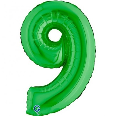 Balão Número Verde Pequeno