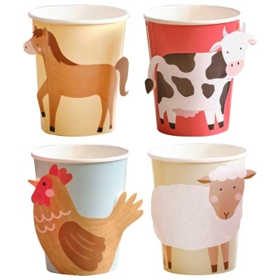 Copos Animais Quinta Farm