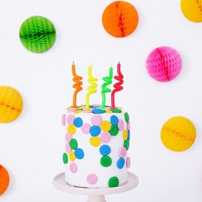 Velas Espiral Coloridas