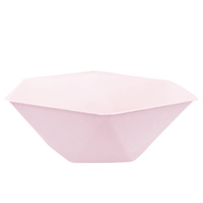 Taças Eco Hexagonais Rosa Claro
