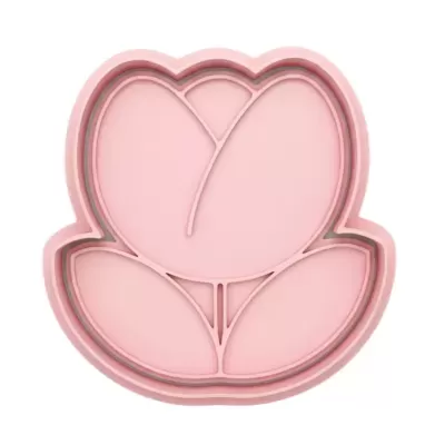 Cortador c/ Carimbo Túlipa modelo 2