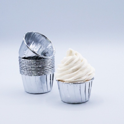 Formas Cupcakes Prateadas