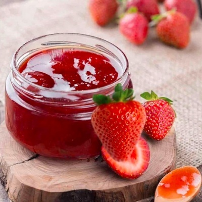 Recheio Gel Perna de Pau Morango 500g