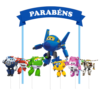 Topo Bolo Super Wings