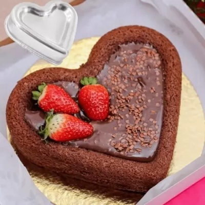 Forma Piscina Coração 13cm