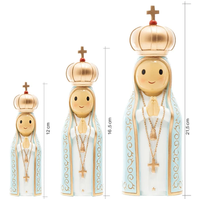 Figura Nossa Senhora de Fátima Média