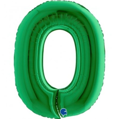 Balão Número Verde Gigante
