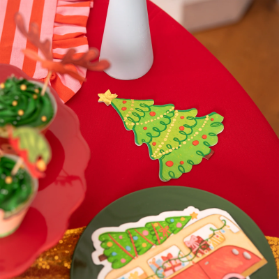 Guardanapos Pinheiro Natal