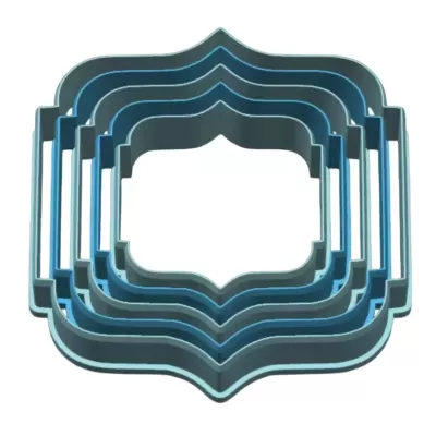 Cortadores de bolachas Formas Moldura