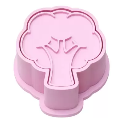 Molde Brigadeiro c/ Carimbo Árvore