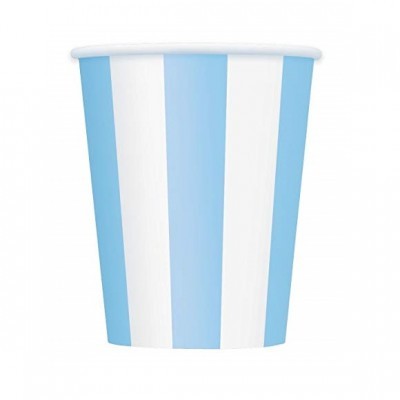 Copos Azul Claro Riscas