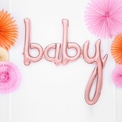 Balão Baby Rose Gold