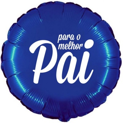 Balão para o melhor Pai Azul