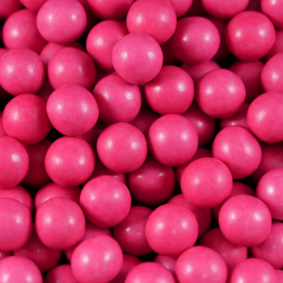 Esferas Chocolate Rosa Forte 8mm