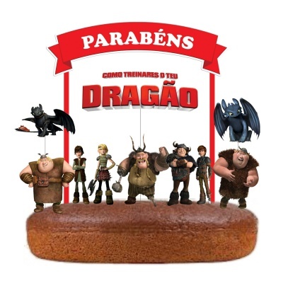 Topo Bolo Como Treinares o teu Dragão