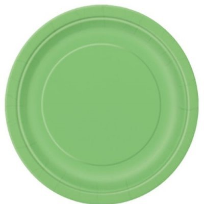 Pratos Verde Claro Grandes