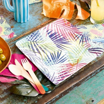 Pratos Tropical Fiesta