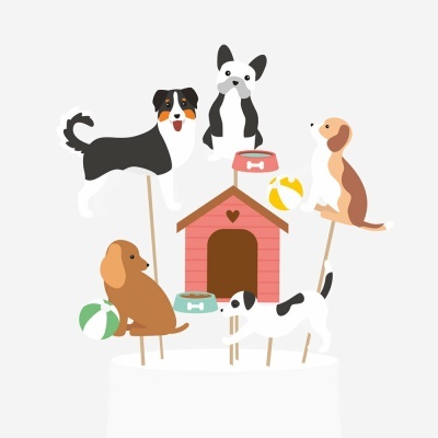 Topo Bolo Cães Puppies