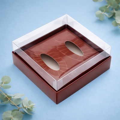 Caixa p/ 2 Ovos 150g/250g Castanha