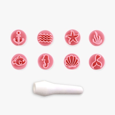 Carimbos Brigadeiro Fundo do Mar e Sereia
