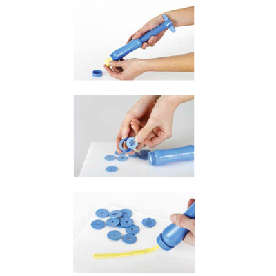 Pistola de Formas com 20 Discos