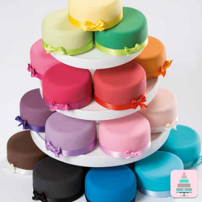 Pasta de Açúcar Amarela Pastel