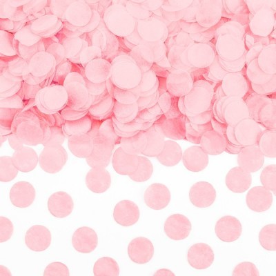 Confetis Papel Rosa Claro