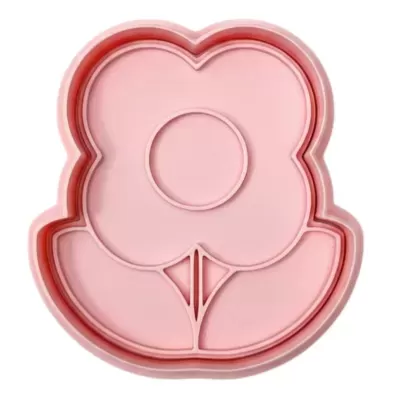 Cortador c/ Carimbo Flor modelo 5