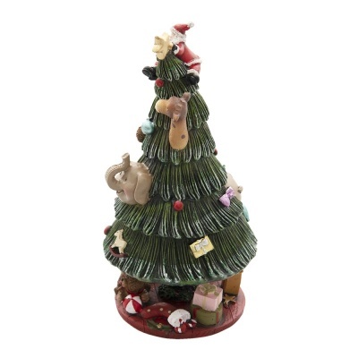Caixa de Música Arvore de Natal Animais