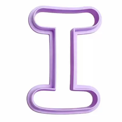 Cortador de Bolachas - Letras Alfabeto - I