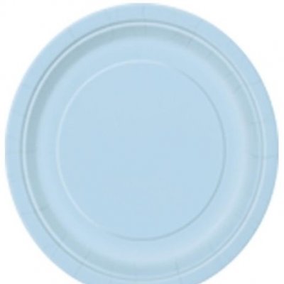 Pratos Azul Claro Grandes