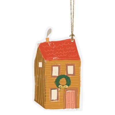 Etiquetas Natal Mix Casinhas