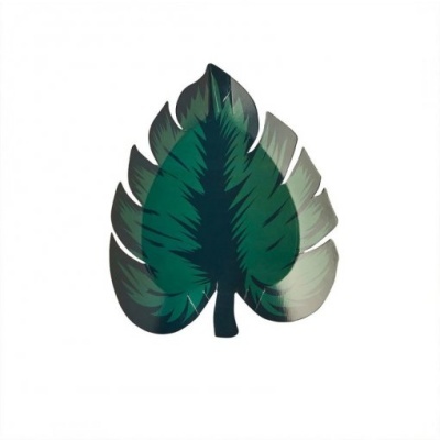 Pratos Folha Tropical