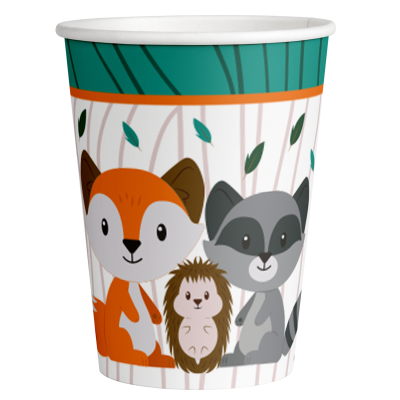 Copos Animais Bosque