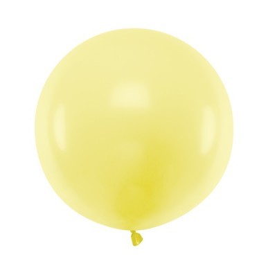 Balão Amarelo Pastel 60cm