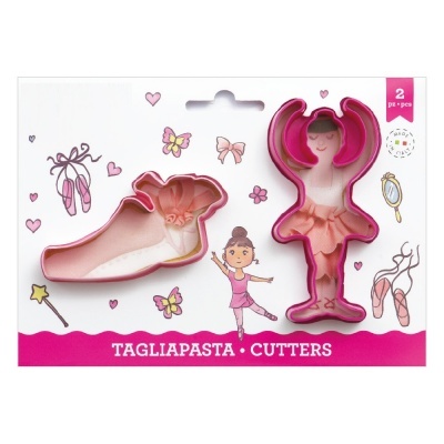 Conj. 2 Cortadores Bailarina e Sapatilha