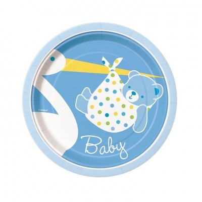 Pratos Bebé Azul Pequenos