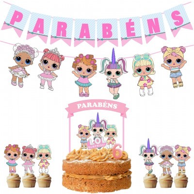 Kit Festa LOL Pastel