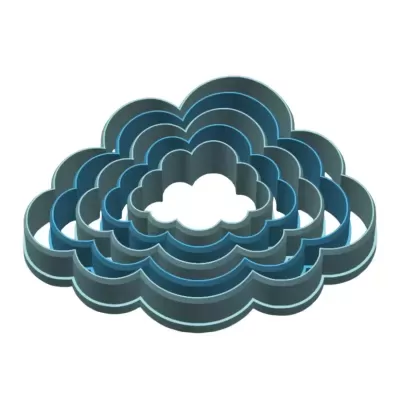 Cortadores de bolachas Formas Nuvem
