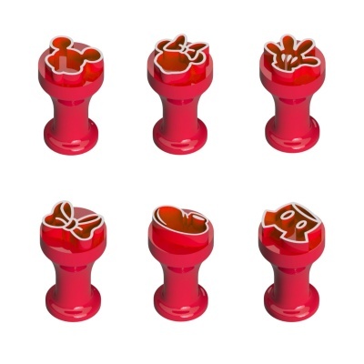 Carimbos para Brigadeiro Minnie e Mickey