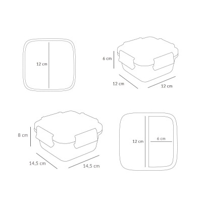 Lancheira Grande The Three Little Pigs