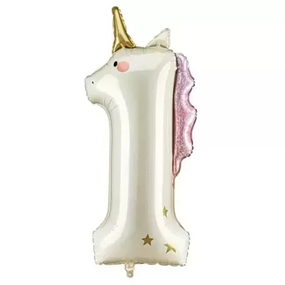 Balão 1 Unicornio 93cm