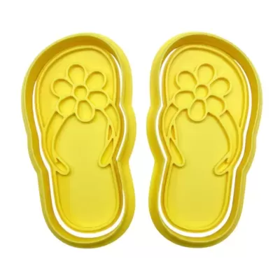 Cortador c/ Carimbo Chinelas de Praia