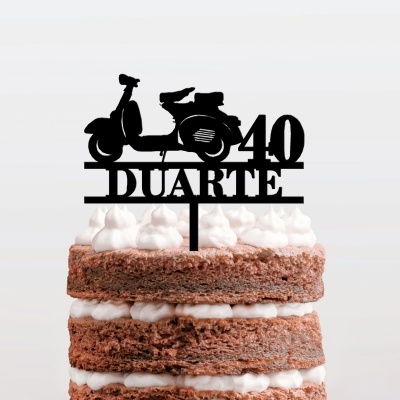 Topo Bolo Mota Nome e Idade