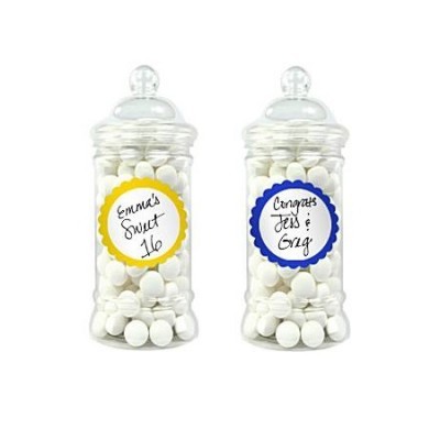 Etiquetas Autocolantes Vermelhas