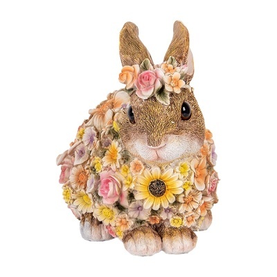 Figura Coelho Flores Castanho
