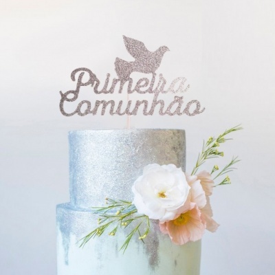 Topo Bolo Primeira Comunhão