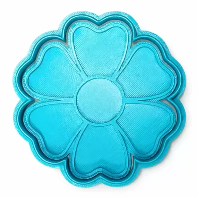 Cortador c/ Carimbo Flor 1