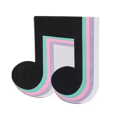 Guardanapos Nota Musical