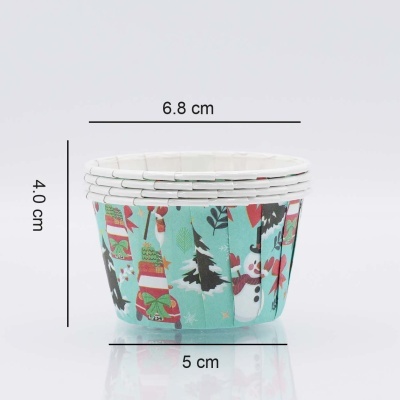 Formas Cupcakes Natal